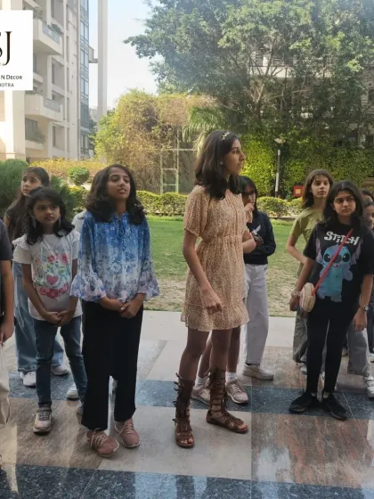 Guests at a party in Hibiscus, Gurgaon, participating in games and activities coordinated by our team. We ensure a fun and structured flow of entertainment.