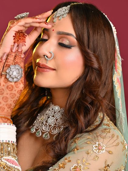 Manveen Kaur - Advanced Pro Makeup Course Student Portfolios: Bridal & Glam Looks photo 20