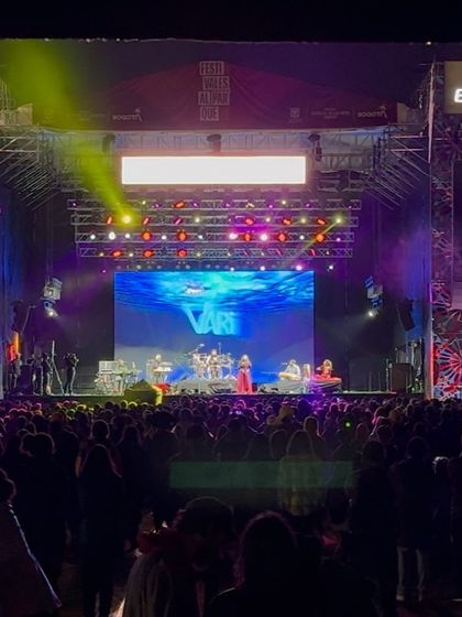 The view from the stage at the Jazz al Parque festival is just breathtaking. Seeing so many people gathered to share in the music is the greatest reward for any artist.