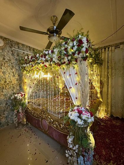 The Trendy Party - Romantic Occasion Decoration Welcome Bride: Floral Canopy Dreams photo 30