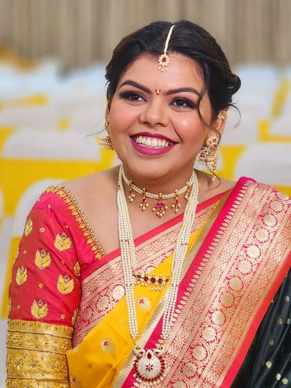 Happiness is the secret to all beauty. This no-filter shot captures the bride's genuine joy and radiant skin, proving that a happy bride is always the prettiest.