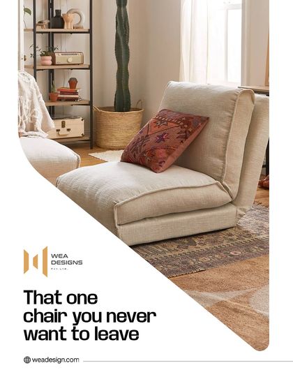 Every home needs that one chair you never want to leave. We help you find or create the perfect comfortable accent chair for your space.