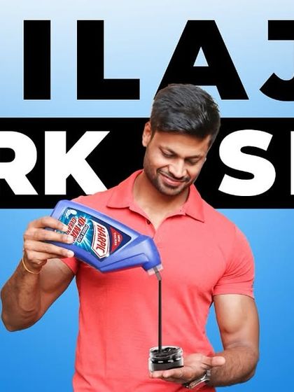 Shilajit: The Dark Side. A thumbnail for a video exploring the potential risks, contaminants, and quality issues in the largely unregulated shilajit market.