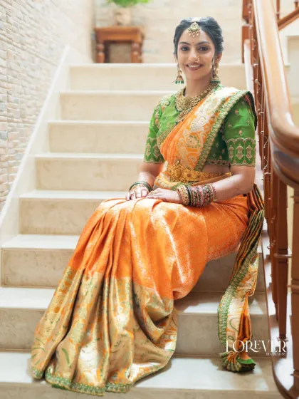 Anyra Couture - Custom Women's Bridal & Occasion Wear Timeless Bridal Sarees & Blouses photo 7