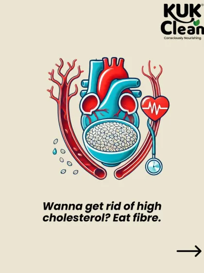 Want to get rid of high cholesterol? Eat fiber. A diet high in fiber from plant sources can significantly help in managing cholesterol levels, reducing the risk of heart disease.