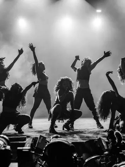 It's not just about the lead artist. We choreograph and stage backup dancers with precision, creating powerful silhouettes and dynamic visuals that fill the entire stage.