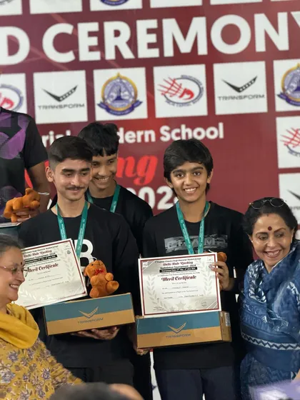 Smiles all around as my boys receive their awards. This is the camaraderie and shared success that defines our academy.