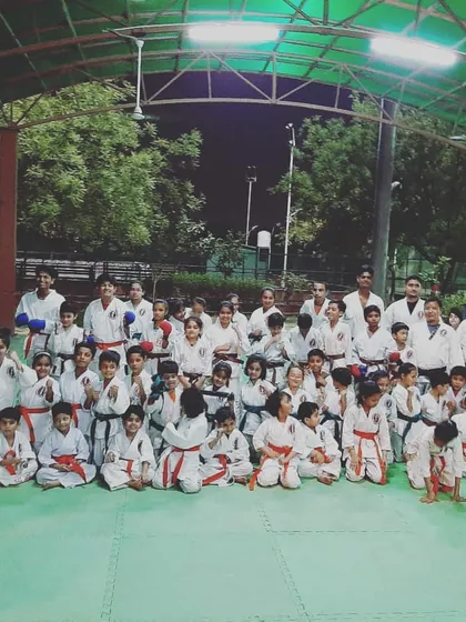 The energy in our evening class is amazing. This large group of young students, mostly beginners, shows the passion and excitement that new members bring to our dojo.