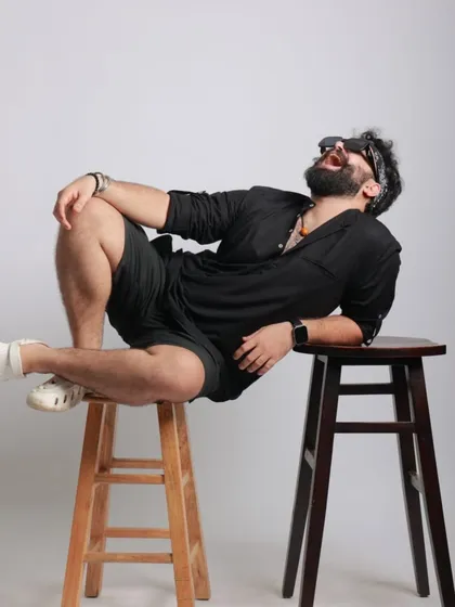Just channeling my inner book character. A fun shot from a photoshoot that shows my more playful and laid-back side.