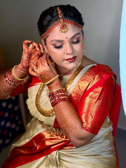Himabindu - Bridal Makeup Classic South Indian Muhurtham Looks photo 11