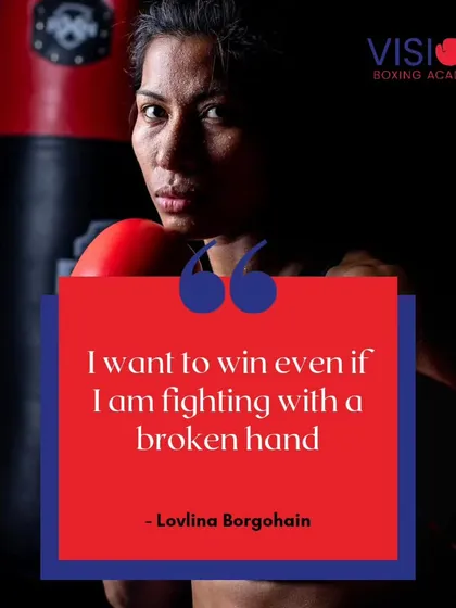 "I want to win even if I am fighting with a broken hand." Lovlina Borgohain's incredible spirit shows that true victory comes from an unbreakable will.