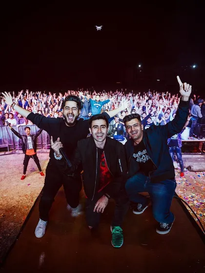 What a moment. We got to play our track 'YAHI TERA WAQT' with Shaan in our own hometown. The energy from the crowd was absolutely electric. This is why we do what we do.