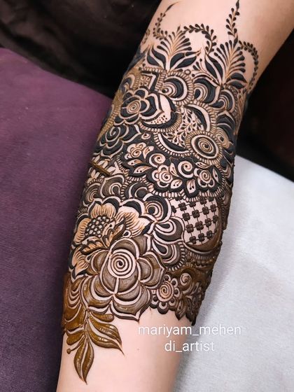 Full Bridal Mehendi photo 27