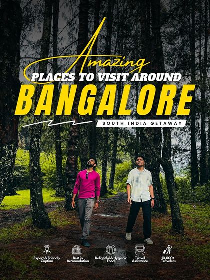 There are so many amazing places to visit just a short trip from Bangalore. We've curated the best South India getaways to make your weekends unforgettable. Let's explore together.