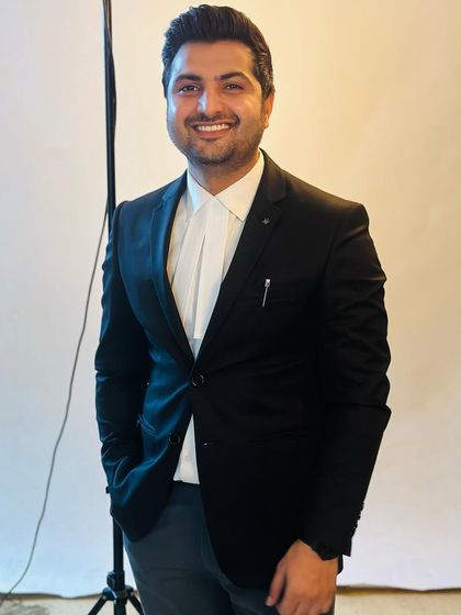 A professional portrait taken during my campaign for the Delhi Bar Association.