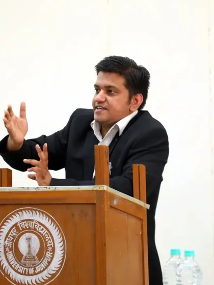 Speaking at Jai Narayan Vyas University, Jodhpur, about the intricacies of litigation in the Supreme Court and how to become an Advocate-on-Record.