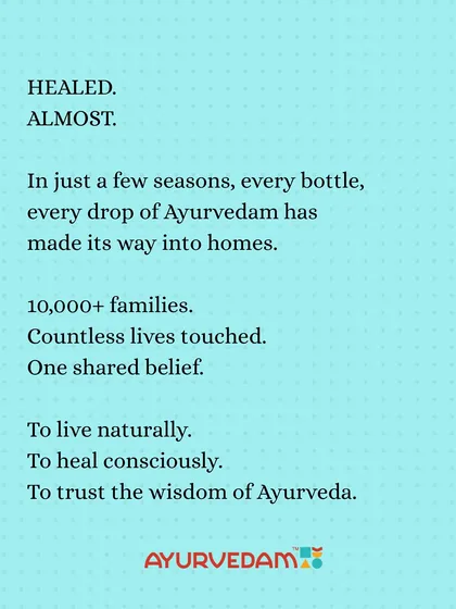 Healed. Almost. In just a few seasons, we've reached over 10,000 families. This is a small achievement that feels like immense warmth, all thanks to the trust of our customers.