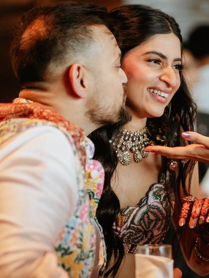 Sangeet & Reception Glam photo 29