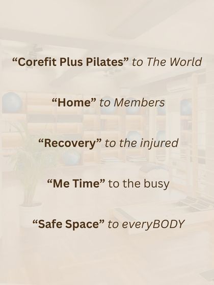 Our studio is a home for members, a place of recovery for the injured, and a safe space for every single body. We believe Pilates is a personal journey, and we are here to support yours.