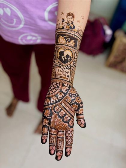 Mitali - Mehendi for Special Occasions Celebrating New Beginnings: Baby Shower Mehendi photo 13