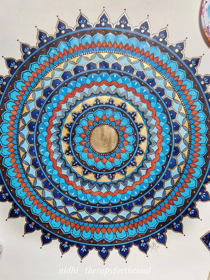 Nidhi - Custom & Fine Art Paintings Meditative Mandalas photo 28