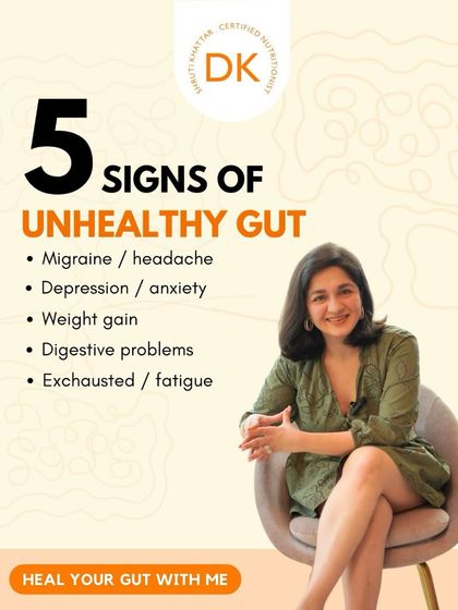 Is your gut trying to tell you something? Headaches, anxiety, and digestive problems can all be signs of an unhealthy gut. I can help you heal it.