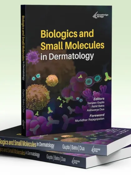 This book, "Biologics and Small Molecules in Dermatology," which I co-edited, delves into the advanced therapies that are changing the landscape of treatment for severe conditions like psoriasis and atopic dermatitis.