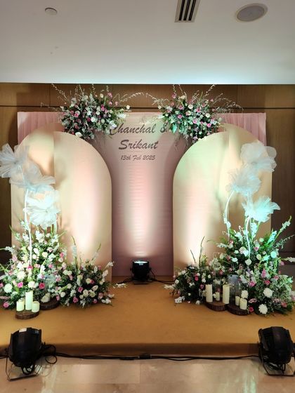 Elegant Reception & Sangeet Stages photo 15