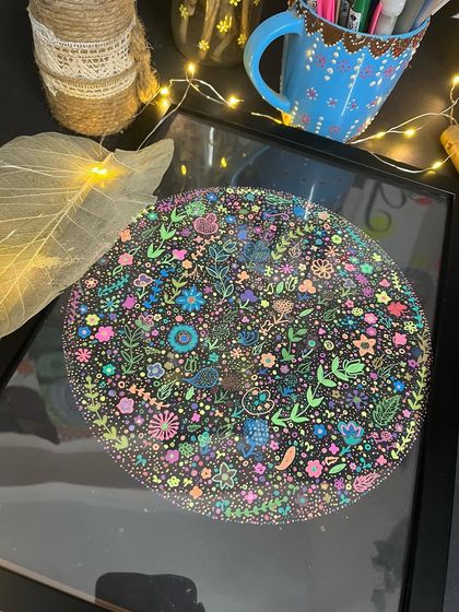 Mandala & Dot Art Wall Decor photo 73