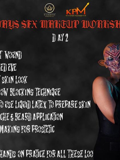 Keerthiraj Shetty - SFX & Prosthetic Makeup: Services & Masterclasses Hands-On SFX Masterclass photo 9
