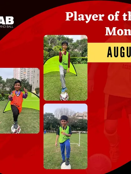 More of our August Players of the Month. Their dedication in training is truly paying off.