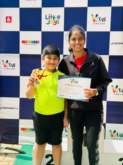 Building champions starts early. We are incredibly proud of our young warrior, Adhyan, who secured a silver medal at the Viva Inter-School Judo Competition.