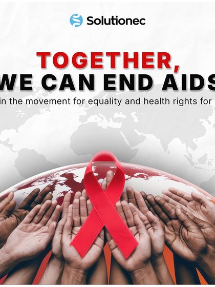 Ending AIDS requires a global movement for equality and health rights. This image symbolizes our collective power to support those living with HIV and work together to create a future free from the disease.