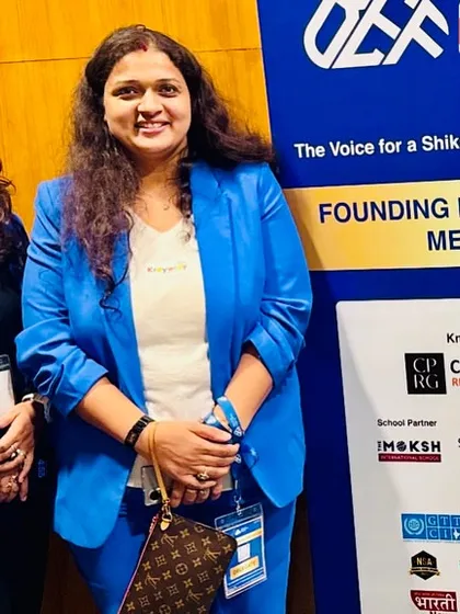 Proudly standing by our banner as associate partners at the Bharat Education Forum. We believe in building a 'Shikshit Bharat & Viksit Bharat' (Educated & Developed India) through our initiatives.