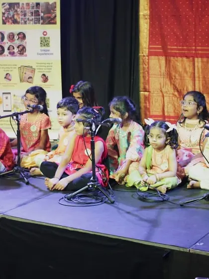 From the classroom to the stage, we nurture our students' confidence every step of the way. Seeing our little ones sing their hearts out with joy and focus is the most rewarding part of our journey together.