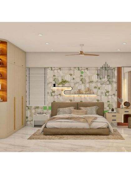 WallsToHome Interiors - Turnkey Home Interiors Serene Bedrooms & Custom Wardrobes photo 9