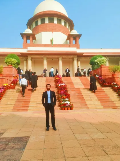A moment of focus at the Supreme Court of India. This is where the most critical legal arguments are made, and I am prepared to make them for you.