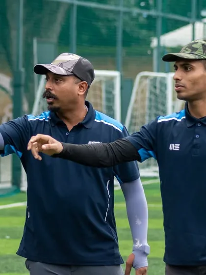 Our coaches leading the Kargil Vijay Diwas workout. This image shows our team's commitment to community and honoring the spirit of service, bringing everyone together for a meaningful event.