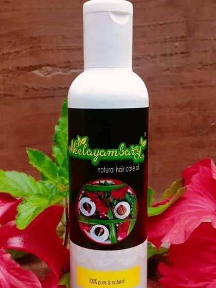 My natural hair care oil is not just a product, it's a promise of healthy hair. It helps with hair fall, split ends, and dandruff, and also gives a cooling effect to the scalp for better sleep.