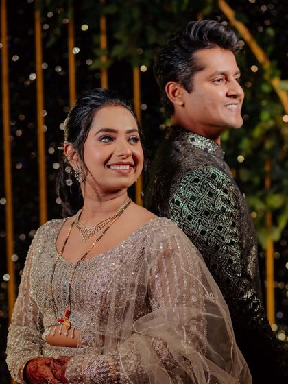 Modern Reception & Engagement Glam photo 33