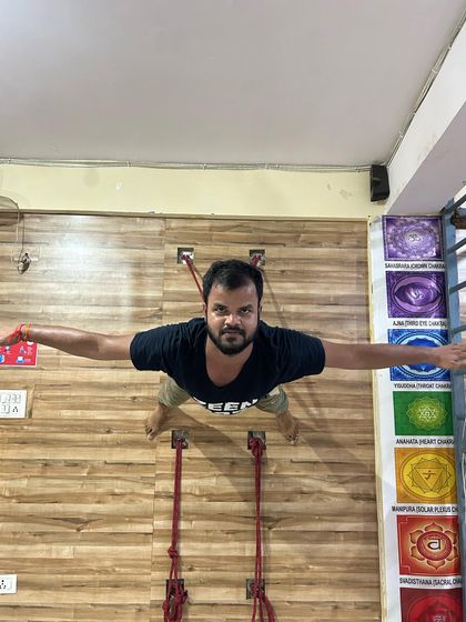 Every student can work towards their goals. This pose is a testament to dedication and core control.