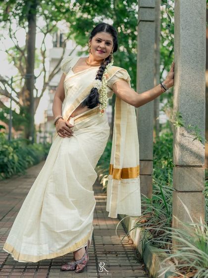 Shweta Nandakumar - Custom & Bespoke Fashion Design Elegant Sarees & Drapes photo 8