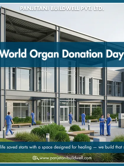 On World Organ Donation Day, we reflect on our role in building spaces designed for healing. We are proud to construct healthcare infrastructure that supports lifesaving missions and gives hope to communities.
