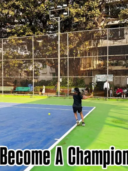Becoming a champion starts with dedicated coaching. Here, one of our experienced coaches uses basket drills to improve a player's consistency and form, providing personalized feedback for every shot. This is how we build technique and confidence.