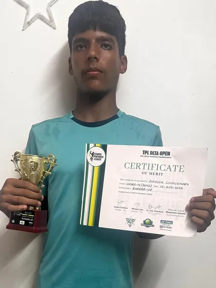 A gallery of our players' outstanding results at the highly competitive Tennis Premier League (TPL) Delhi State finals, featuring numerous winners and finalists.