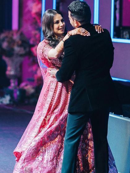 A beautiful embrace at the end of their performance. These are the moments that make all the practice worth it.