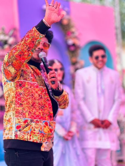 Hosting a magical wedding carnival. My role is to keep the energy high with fun activities and ensure the couple and their guests have a day full of joy and laughter.