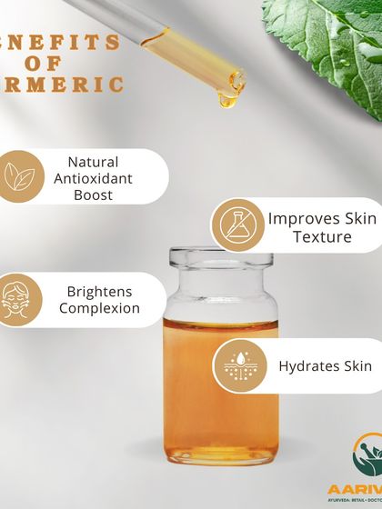 Turmeric is a golden spice for your skin. This infographic highlights its key benefits, including providing a natural antioxidant boost, improving skin texture, brightening complexion, and hydrating the skin for a healthy radiance.