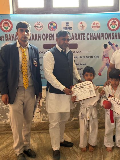 More young winners from the championship. The future of Karate is in good hands.