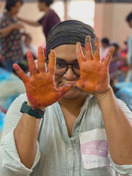 A birthday post for my dear friend and Haan Hum director, Neethu. She is a fearless human who inspires me every day. This work is fueled by such powerful friendships.